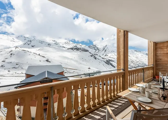 Spacieux Pour 6, Proche Pistes, Parking Et Wifi - Fr-1-640-11 Lägenhet Val Thorens